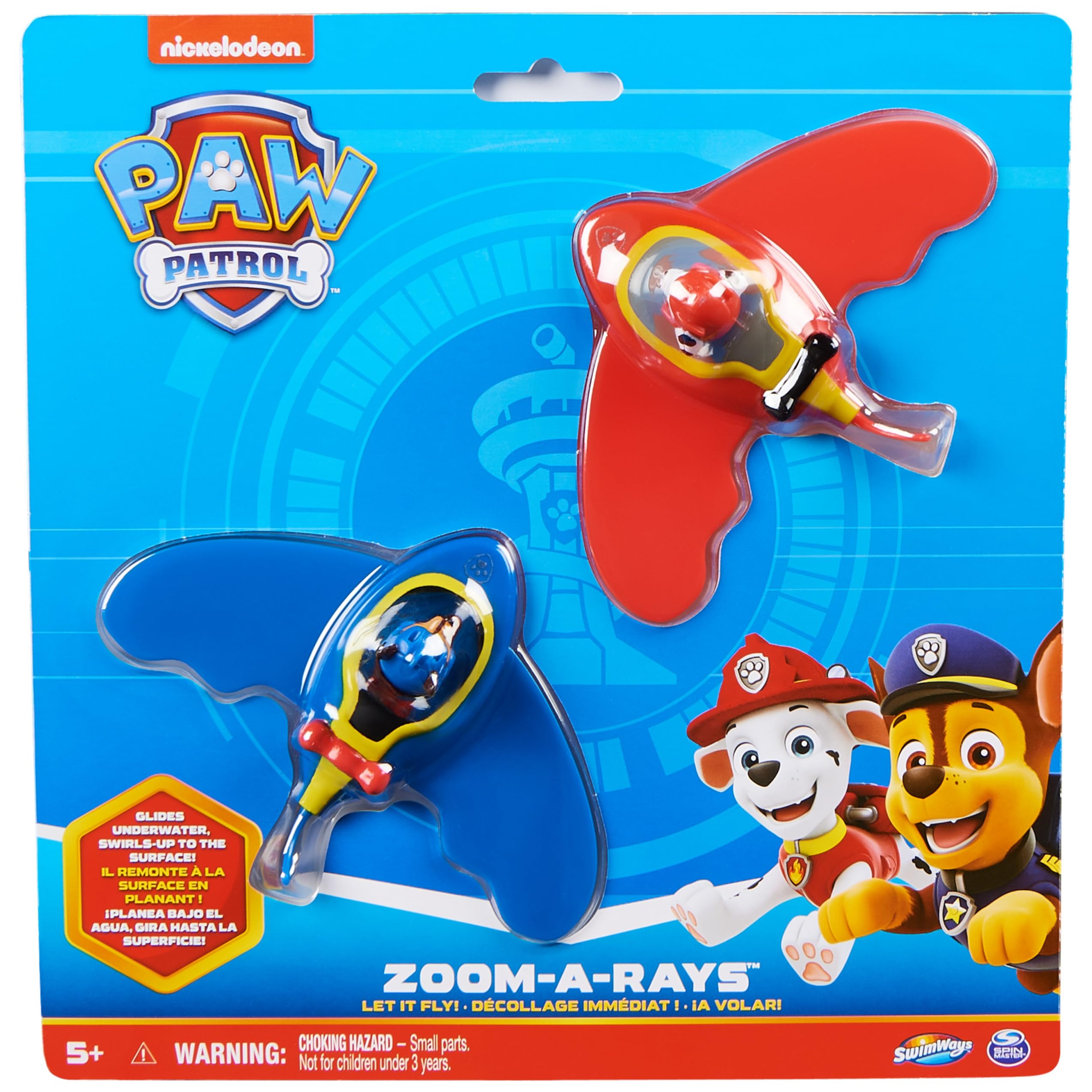 Foto 2 | Juguetes de Baño Swimways Paw Patrol -Venta Internacional