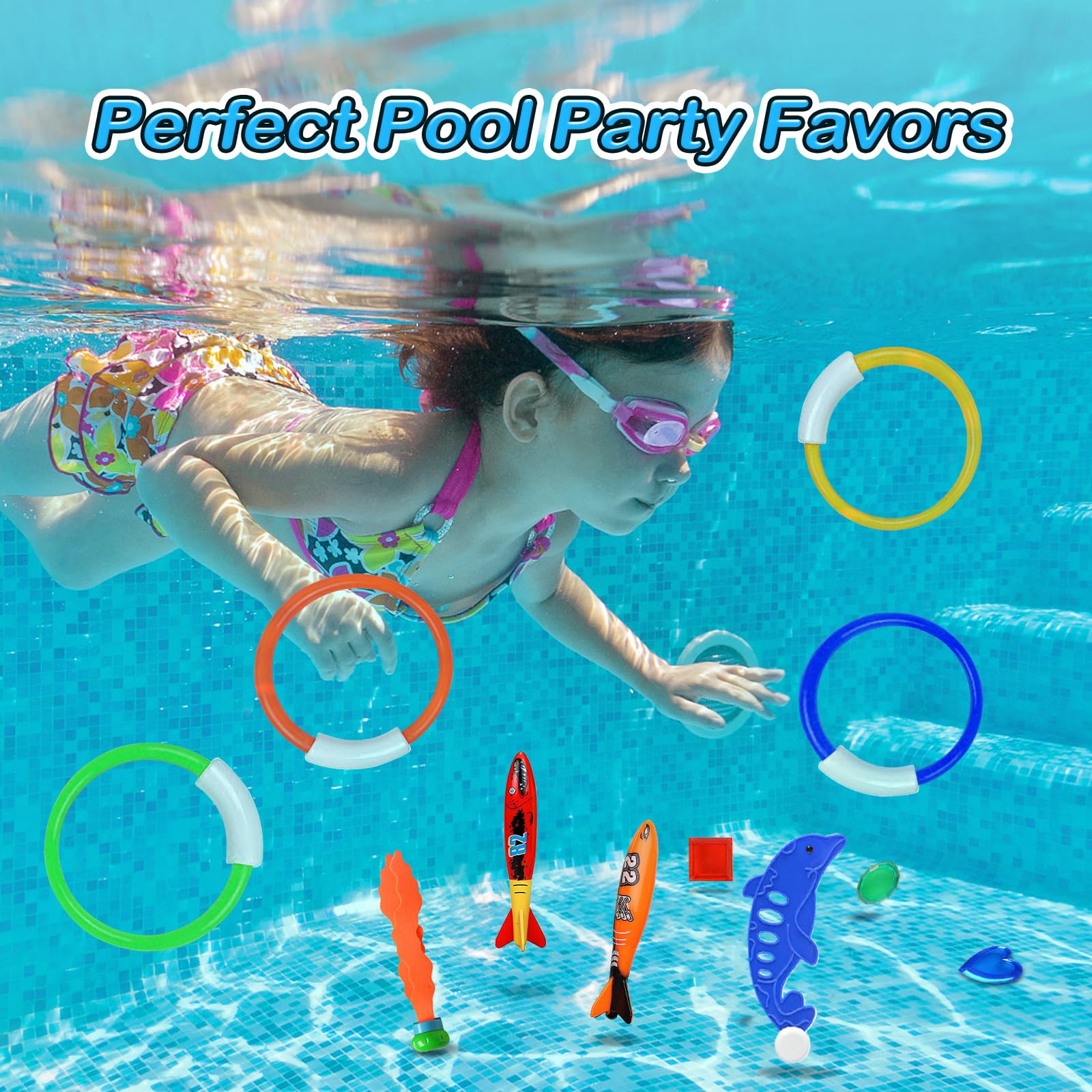 Foto 4 pulgar | Juguetes para Bucear Jasonwell 42 Piezas-Venta Internacional