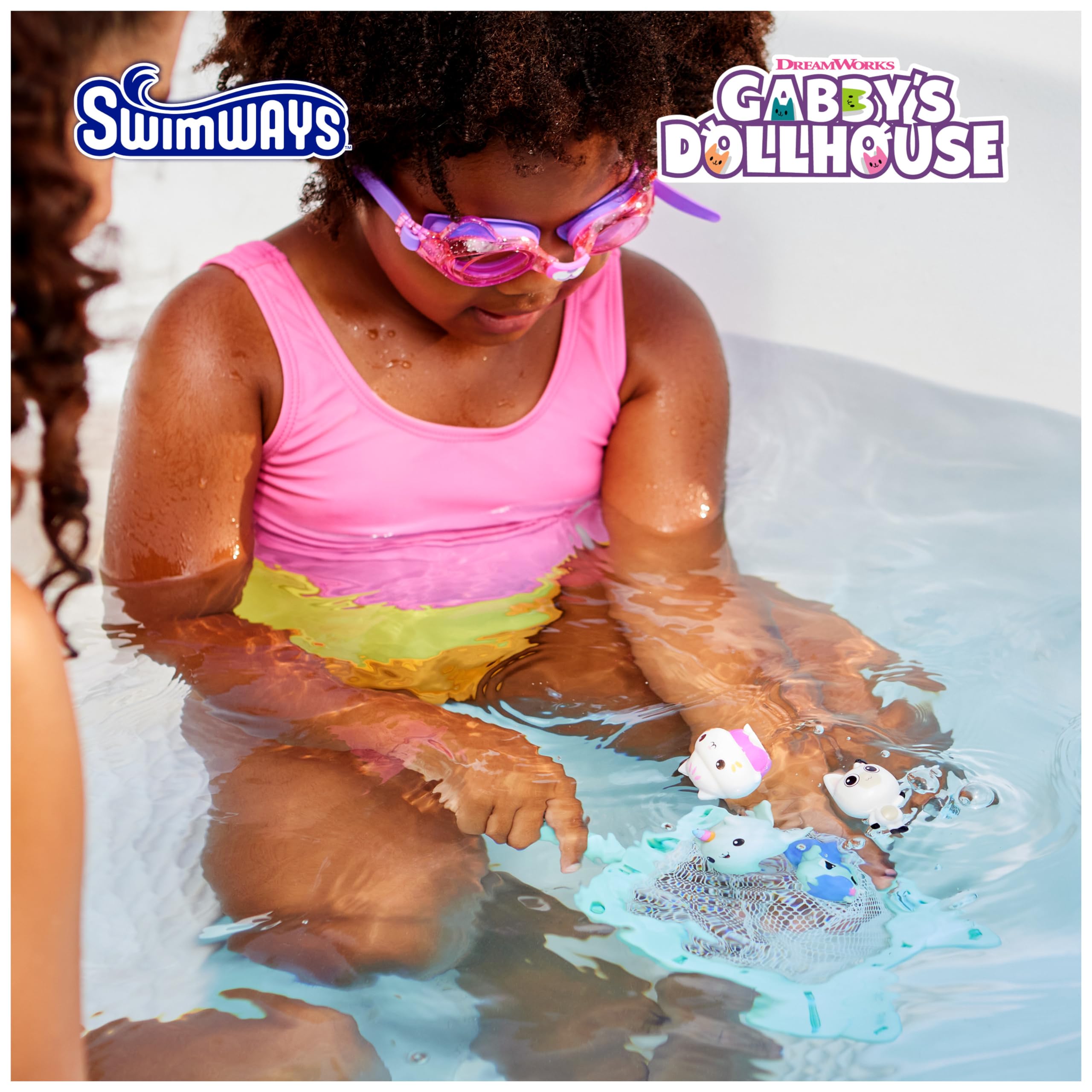 Foto 3 pulgar | Juego de Piscina para Bucear SwimWays Gabby's Dollhouse 5 Piezas - Venta Internacional