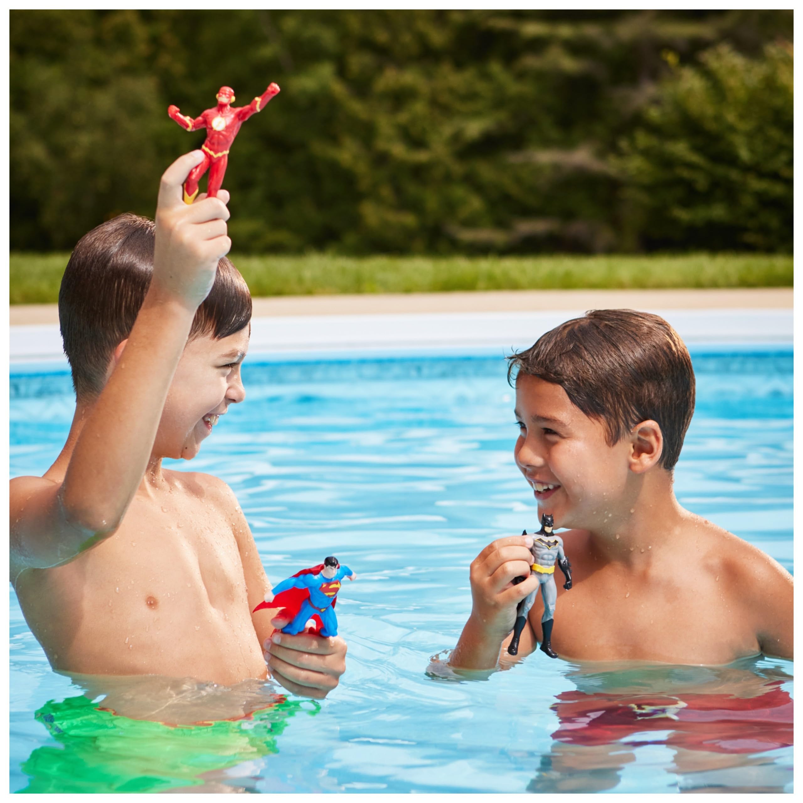 Foto 3 pulgar | Accesorios Para Piscina Swimways Dc Dive Characters, Paquete De 3 - Venta Internacional.