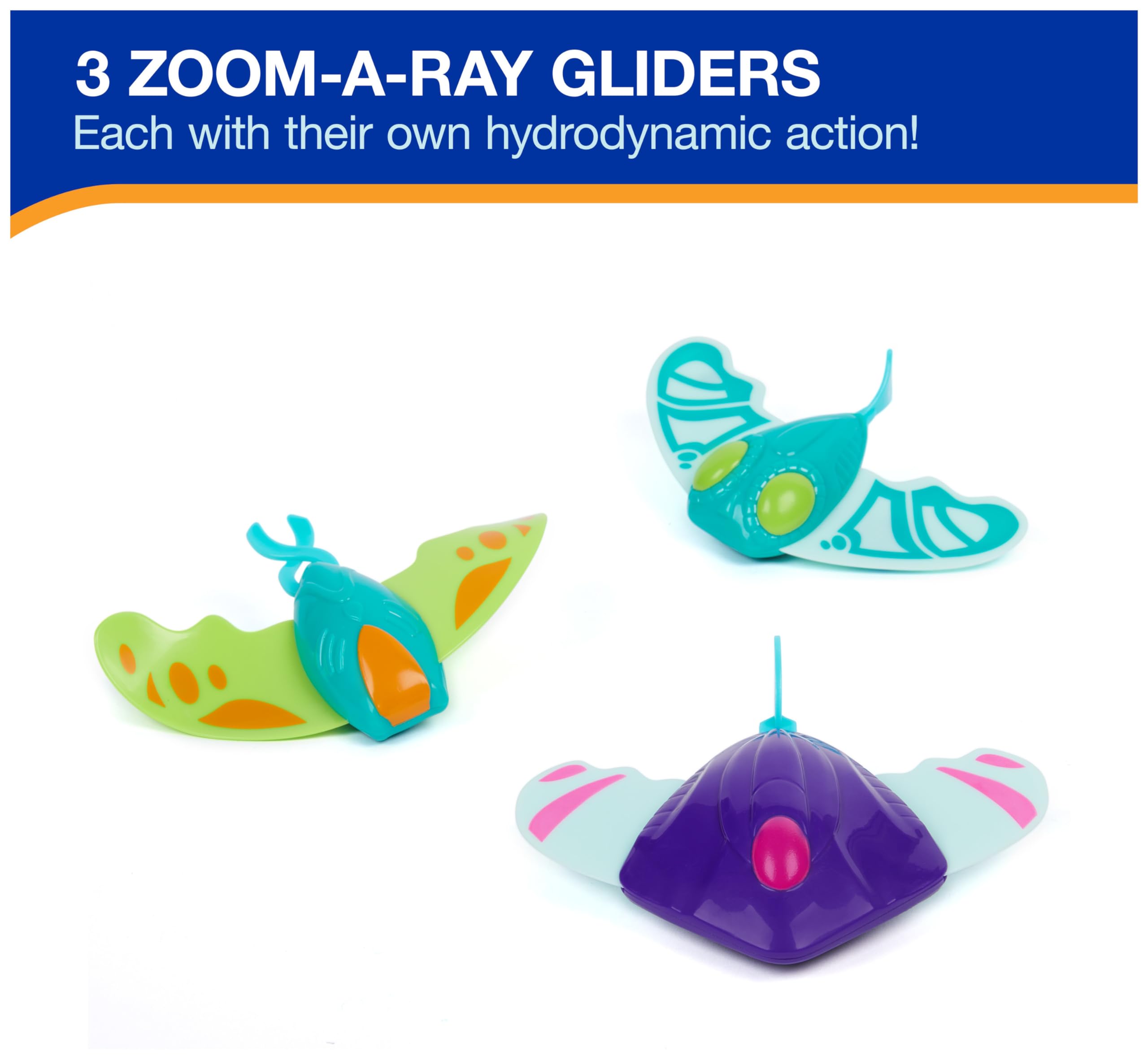 Foto 4 pulgar | Water Toys Swimways Zoom-a-rays Para Niños, Entrenamiento De Natación En Piscina - Venta Internacional.
