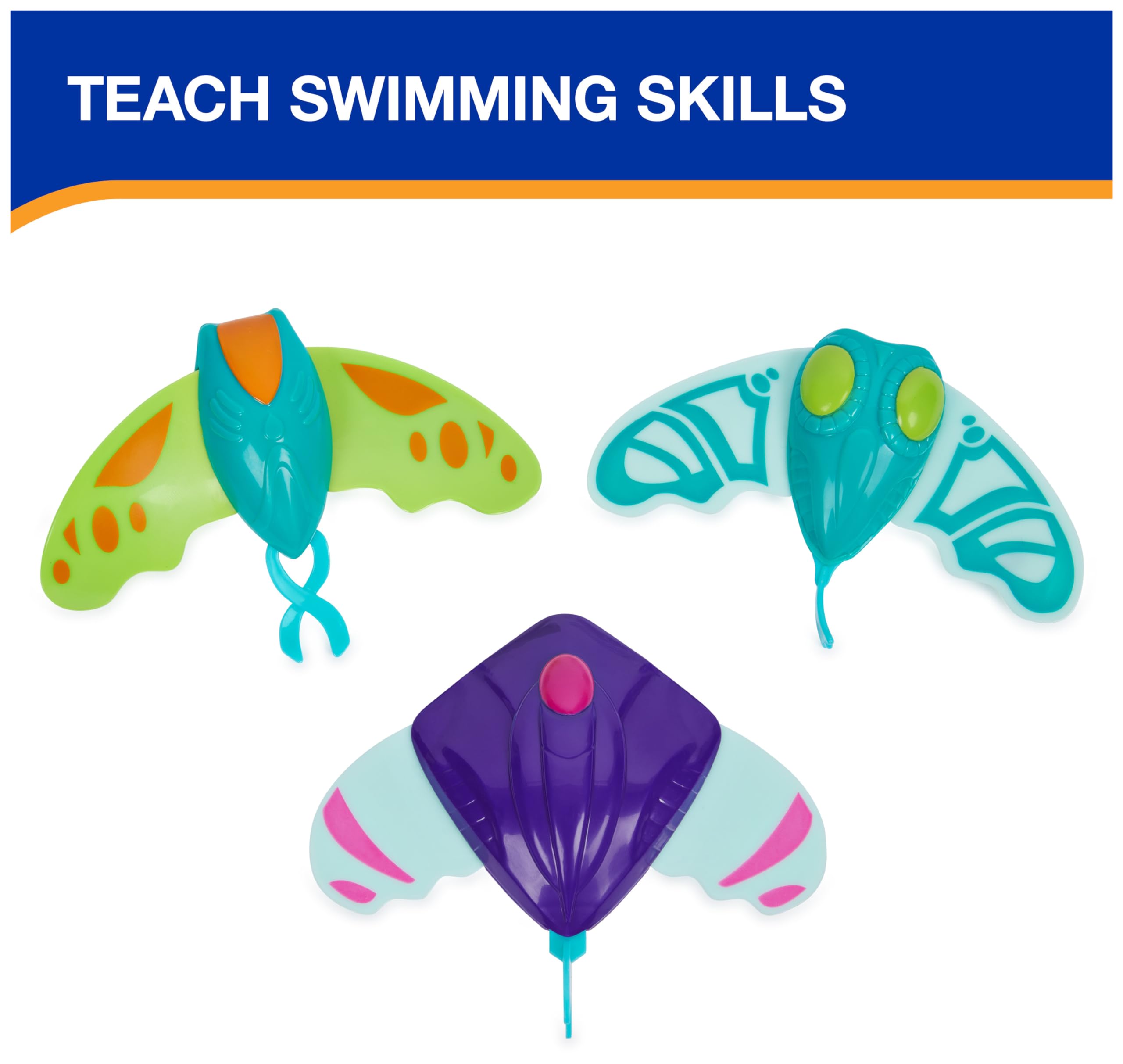 Foto 5 pulgar | Water Toys Swimways Zoom-a-rays Para Niños, Entrenamiento De Natación En Piscina - Venta Internacional.