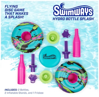Foto 2 | Juego De Billar Swimways Hydro Bottle Splash Para Niños Y Adultos - Venta Internacional.