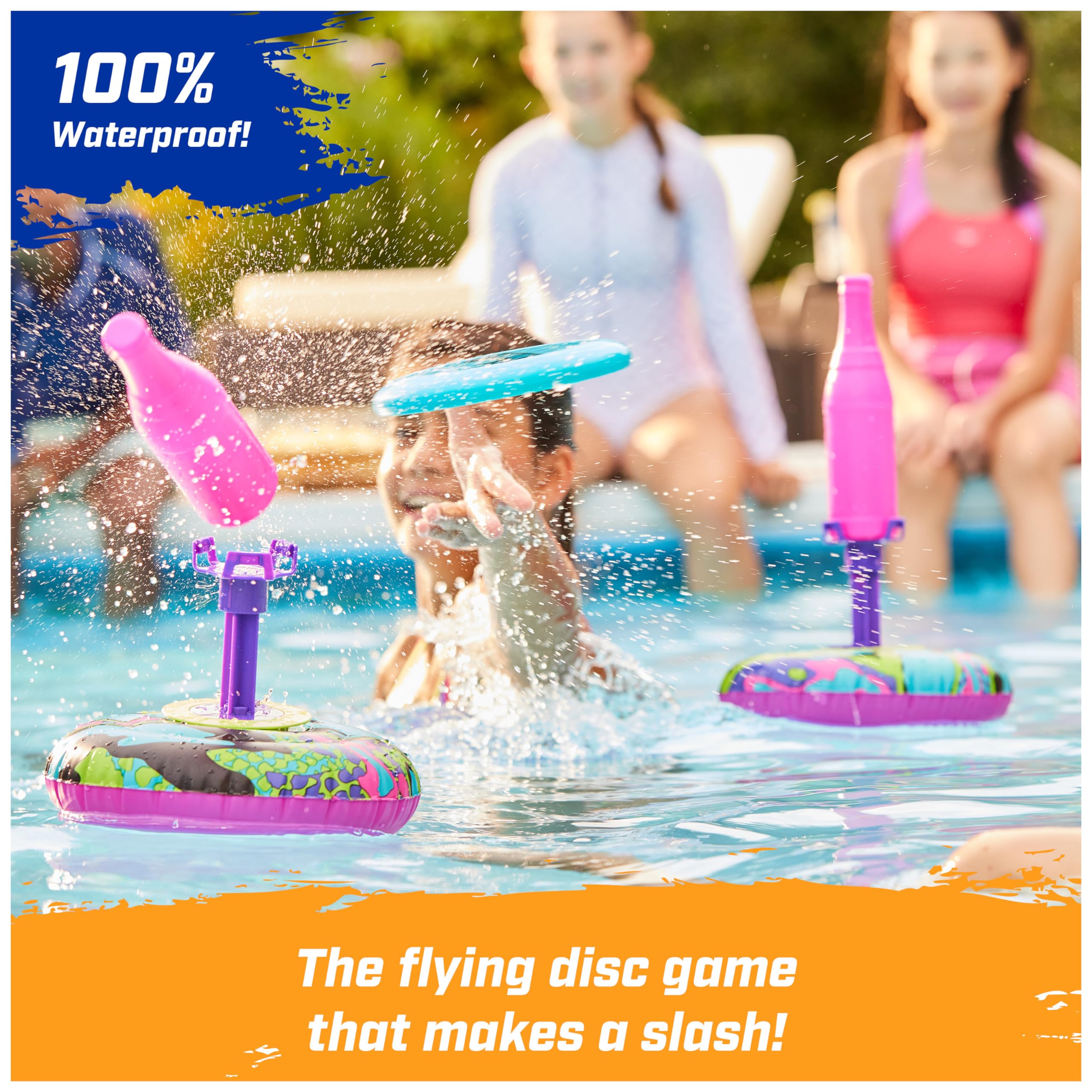 Foto 4 pulgar | Juego De Billar Swimways Hydro Bottle Splash Para Niños Y Adultos - Venta Internacional.