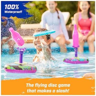 Foto 3 | Juego De Billar Swimways Hydro Bottle Splash Para Niños Y Adultos - Venta Internacional.