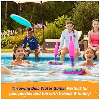 Foto 6 | Juego De Billar Swimways Hydro Bottle Splash Para Niños Y Adultos - Venta Internacional.