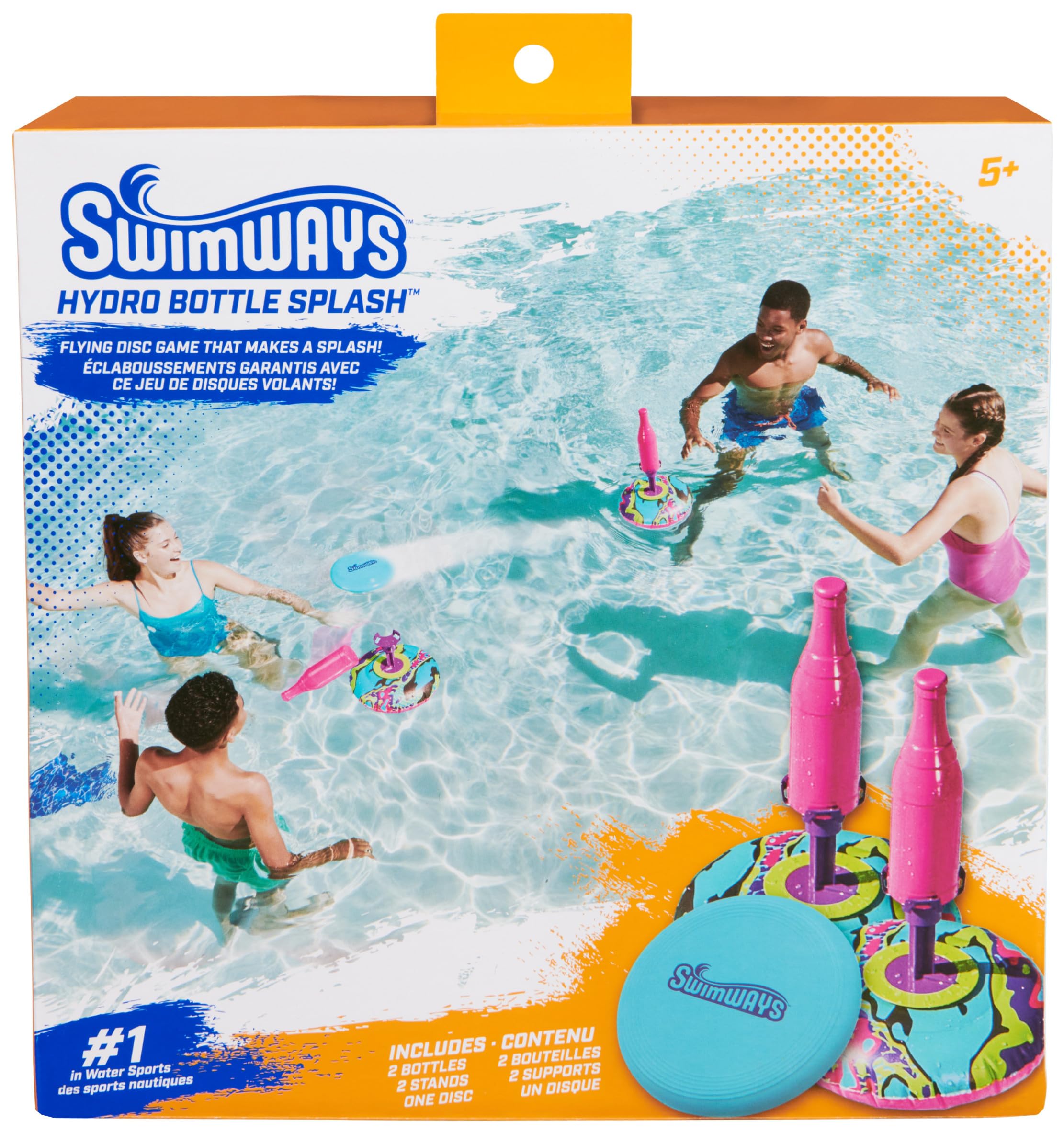 Foto 8 pulgar | Juego De Billar Swimways Hydro Bottle Splash Para Niños Y Adultos - Venta Internacional.