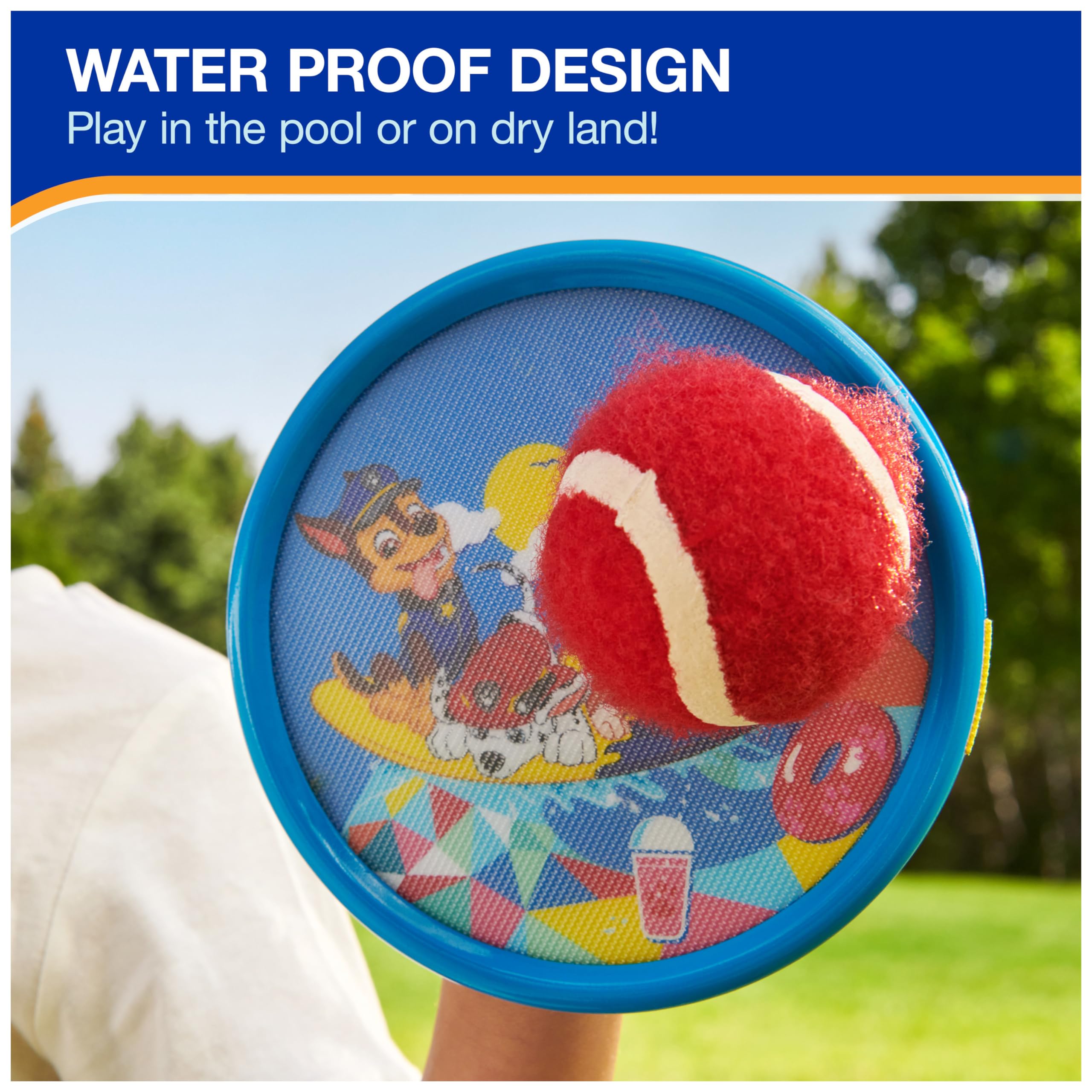 Foto 6 pulgar | Catch Game Swimways Paw Patrol Con Remos Y Pelota Para Niños De 4 Años O Más - Venta Internacional.