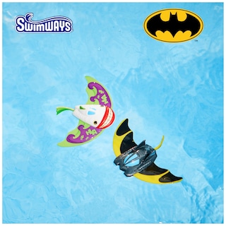 Foto 2 | Water Toys Swimways Dc Batman Zoom-a-rays Para Niños De Más De 5 Años, Paquete De 2 - Venta Internacional.