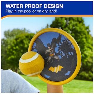 Foto 5 | Catch Game Swimways Dc Batman Con Remos Y Pelota Para Niños De 4 Años O Más - Venta Internacional.