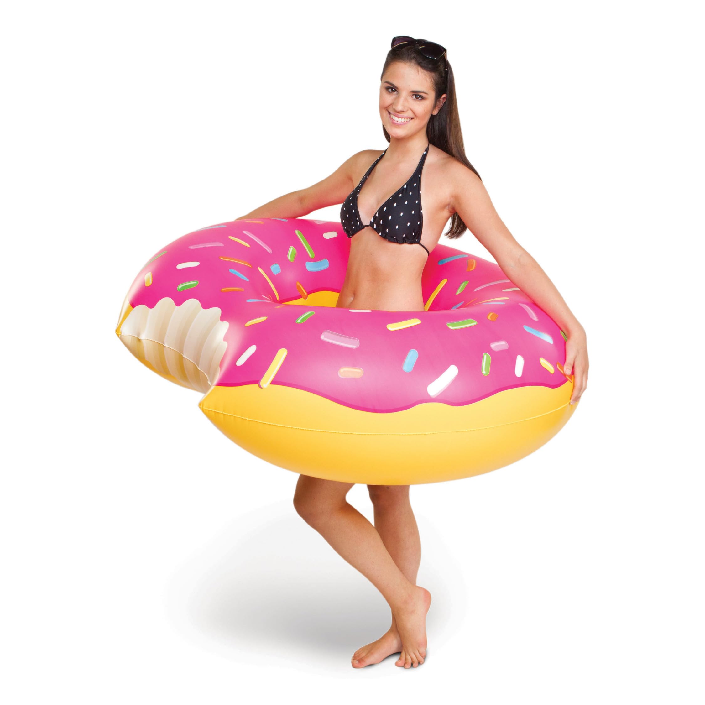 Foto 2 pulgar | Donut Gigante Helado De Pool Float Bigmouth Inc., Hinchable De 1,2 M - Venta Internacional.
