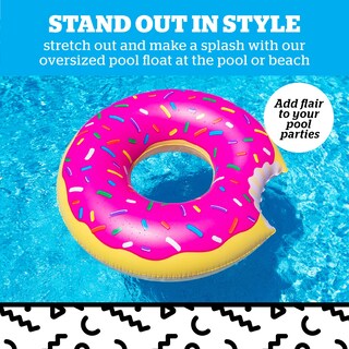 Foto 2 | Donut Gigante Helado De Pool Float Bigmouth Inc., Hinchable De 1,2 M - Venta Internacional.