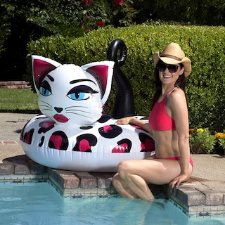 Foto 3 | Tubo De Piscina Flotante Poolmaster Kitty De 48 Pulgadas - Venta Internacional.