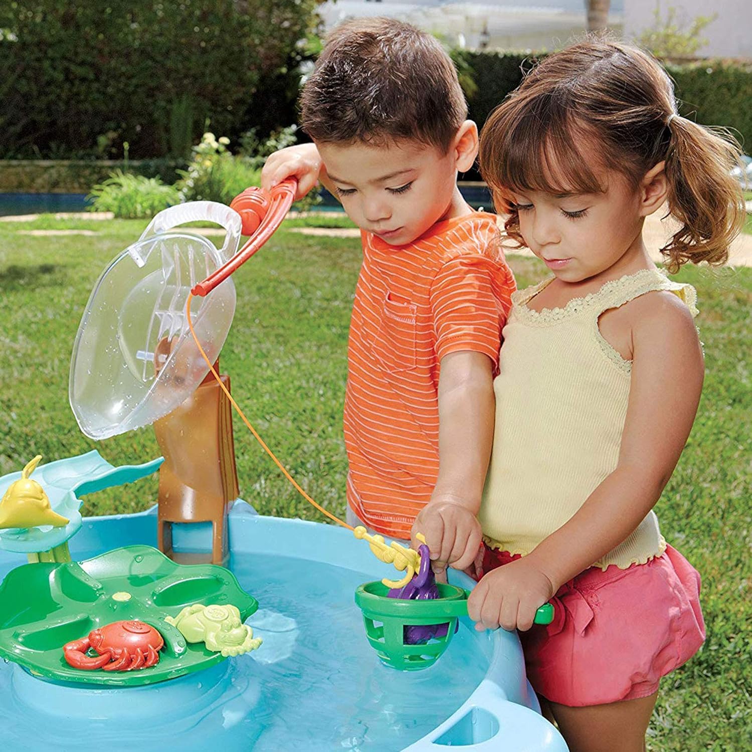 Foto 6 pulgar | Mesa De Agua Little Tikes Fish 'n Splash Con Juego De Pesca - Venta Internacional.