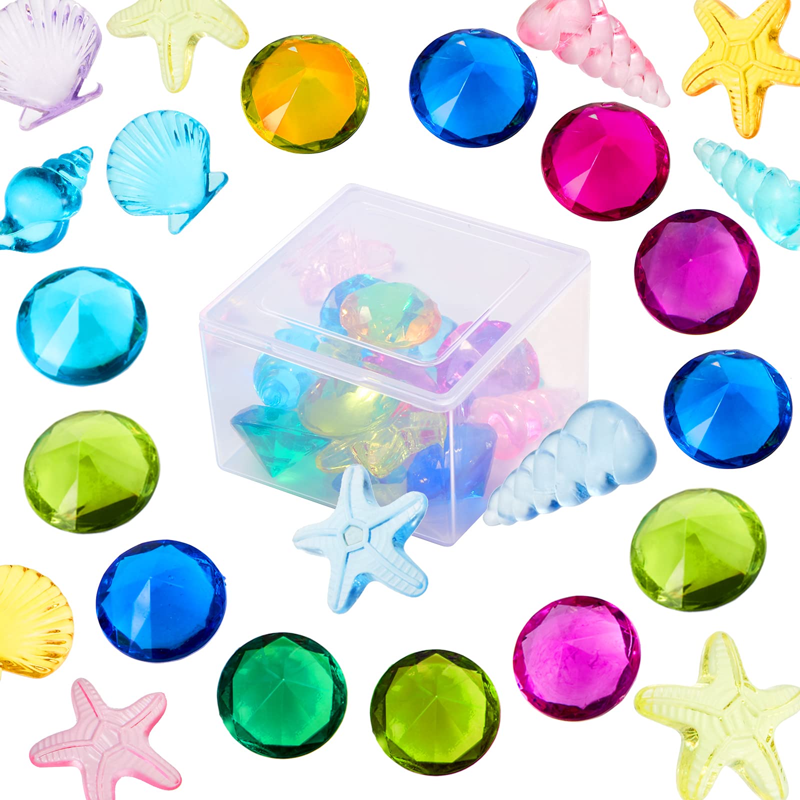 Juguete De Piscina Diving Gem Con Temática De Skylety Ocean Para Niños, 24 Unidades - Venta Internacional. $433