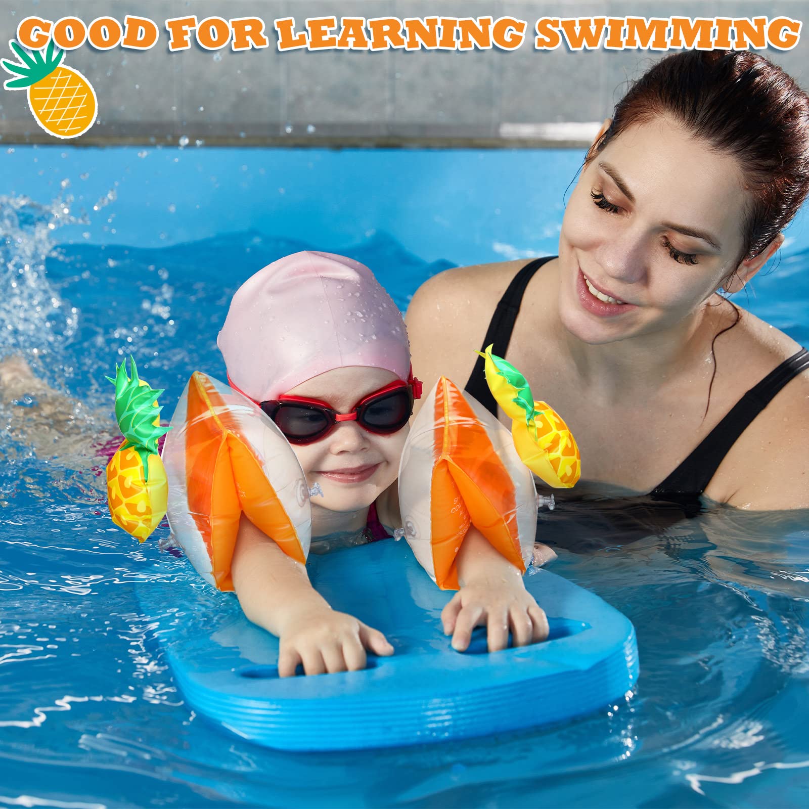 Foto 4 pulgar | Brazaletes Inflables De Natación Skylety, 8 Piezas - Venta Internacional.