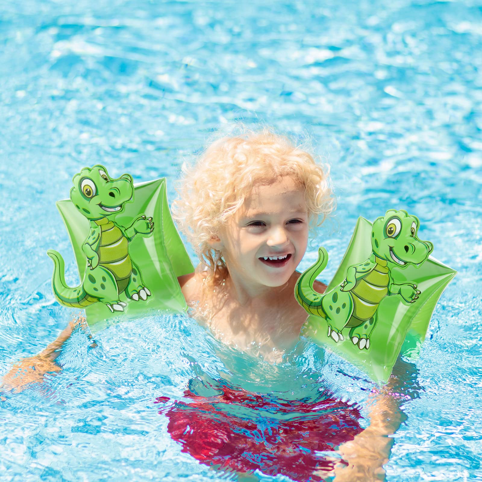 Foto 3 pulgar | Brazaletes Inflables De Natación Skylety Para Niños, 8 Unidades - Venta Internacional.