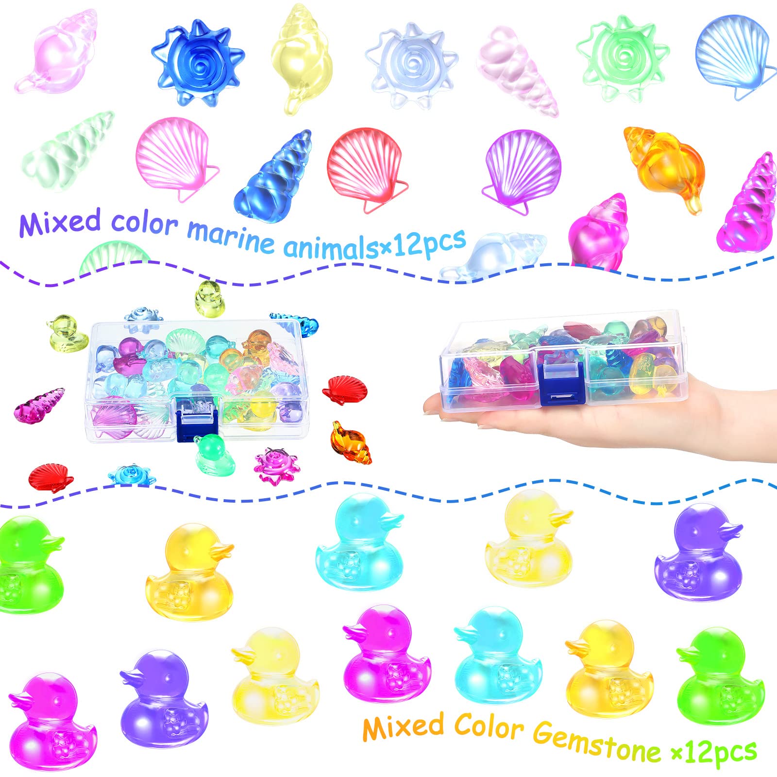 Foto 7 pulgar | Juguete De Piscina Diving Gem Con Temática De Skylety Ocean Para Niños, 24 Unidades - Venta Internacional.