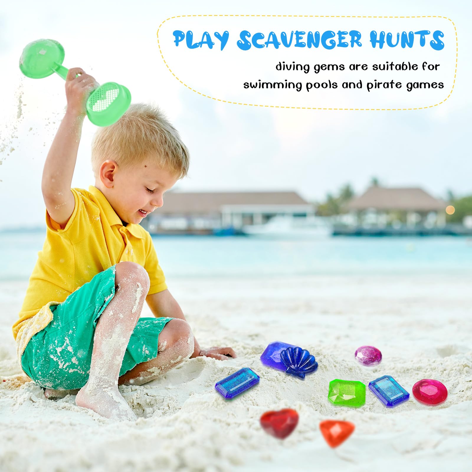 Foto 6 | Juguetes De Baño Diving Gems Zhanmai, 16 Unidades, Para Juegos De Piscina Para Niños - Venta Internacional.