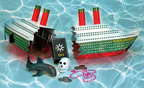 Foto 3 pulgar | Buque Hundido Titanic De Juguete De Buceo Swimline Con Tesoro Escondido - Venta Internacional.