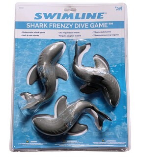 Foto 2 | Juguete De Buceo Swimline Dive Shark Frenzy, Paquete De 3 Unidades Para Niños En Piscinas Y Baños - Venta Internaciona