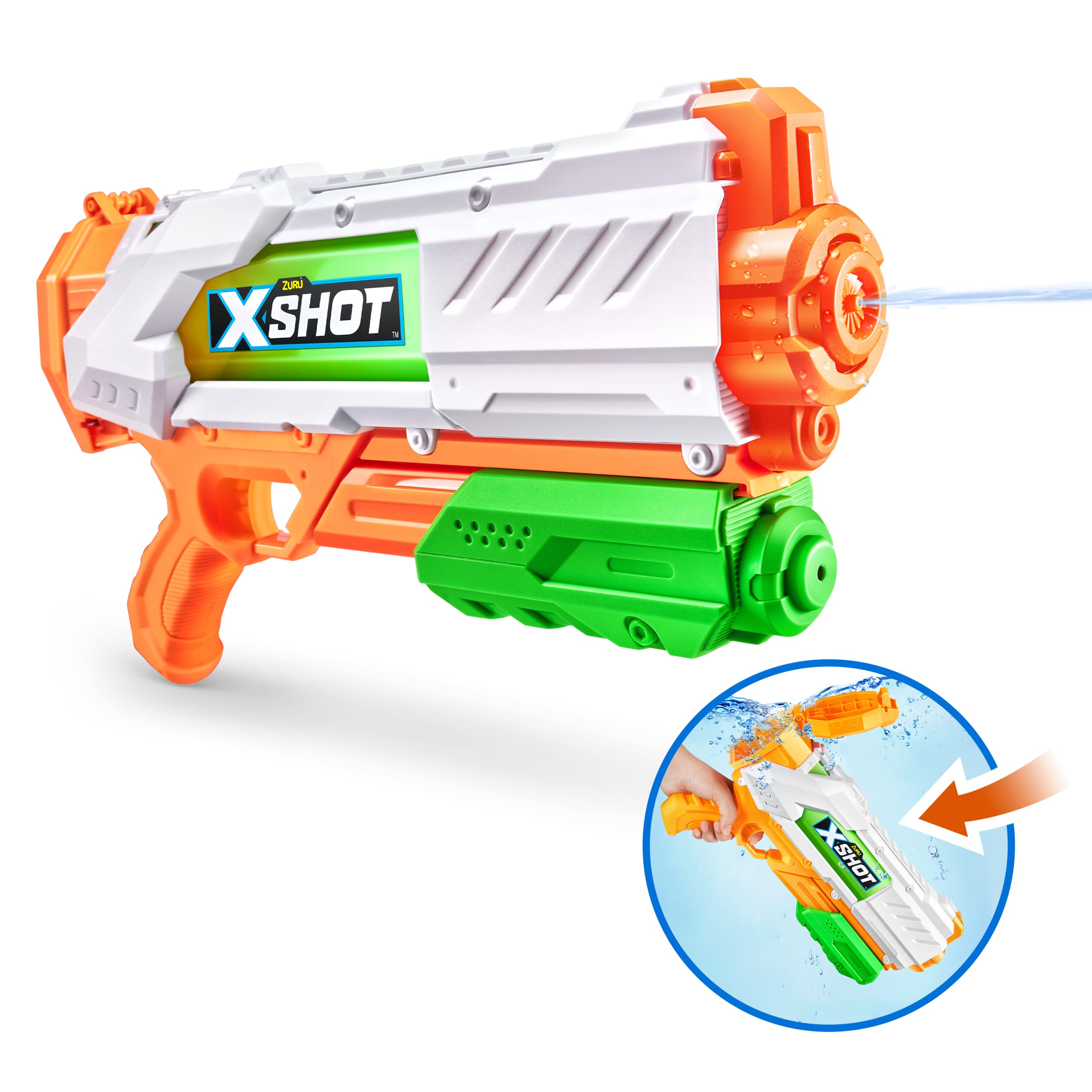 Foto 2 | Water Blaster Shot Fast-fill, 700 Ml Naranja - Venta Internacional