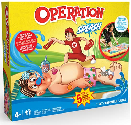 Foto 2 pulgar | Juego Hasbro Operando Splash con Colchoneta Inflable - Venta Internacional