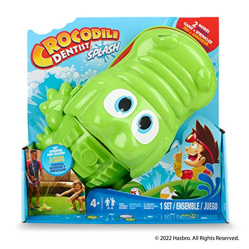 Foto 2 pulgar | Juego Acuático Hasbro Crocodile Dentist Splash para Niños Mayores de 4 Años - Venta Internacional