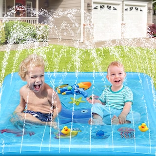 Foto 7 | Splash Pad Growsland con 67 Juguetes Acuáticos de Verano para Niños