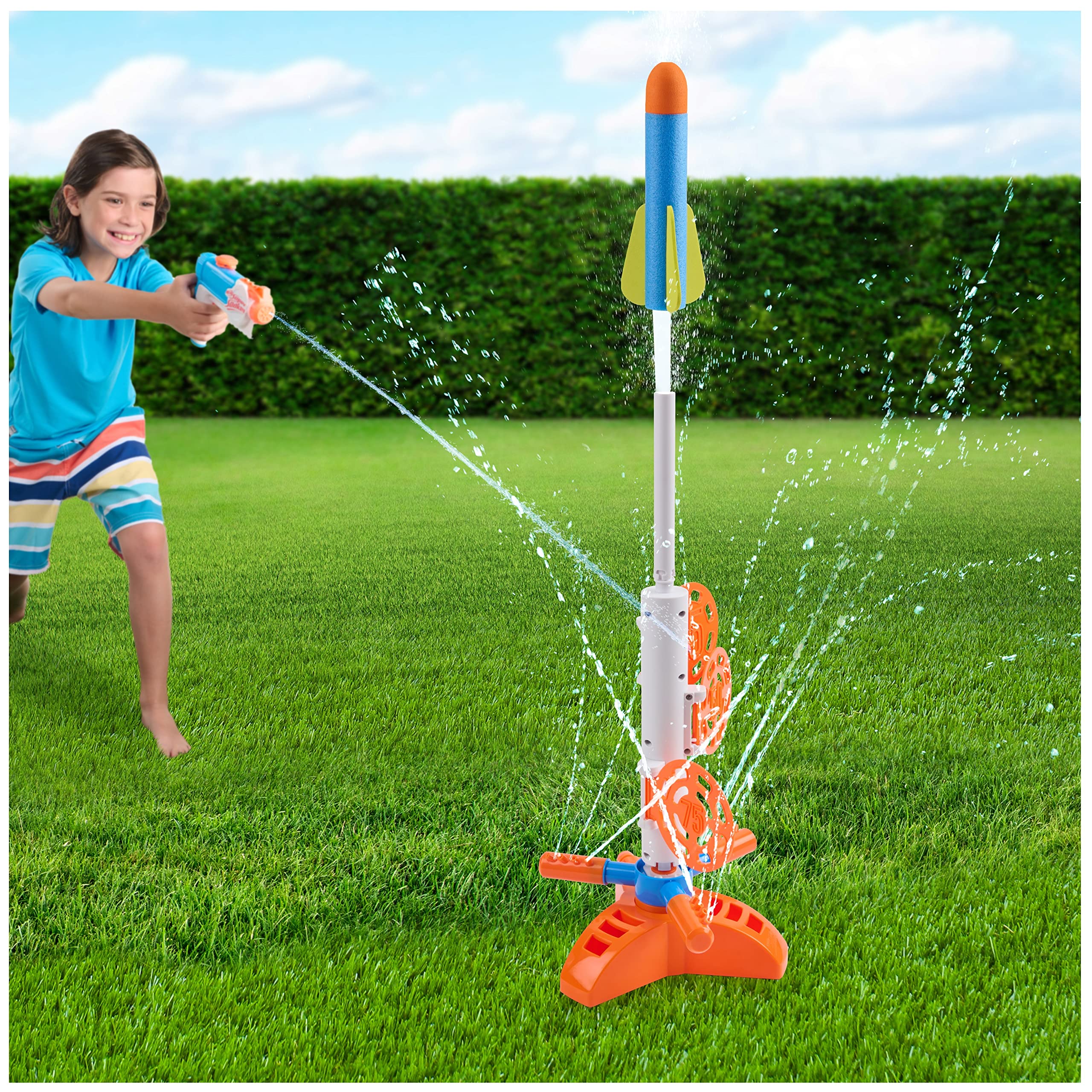 Foto 1 | Aspersor Nerf Super Soaker Skyblast Target Para Niños - Venta Internacional.