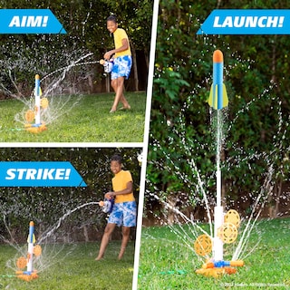 Foto 2 | Aspersor Nerf Super Soaker Skyblast Target Para Niños - Venta Internacional.