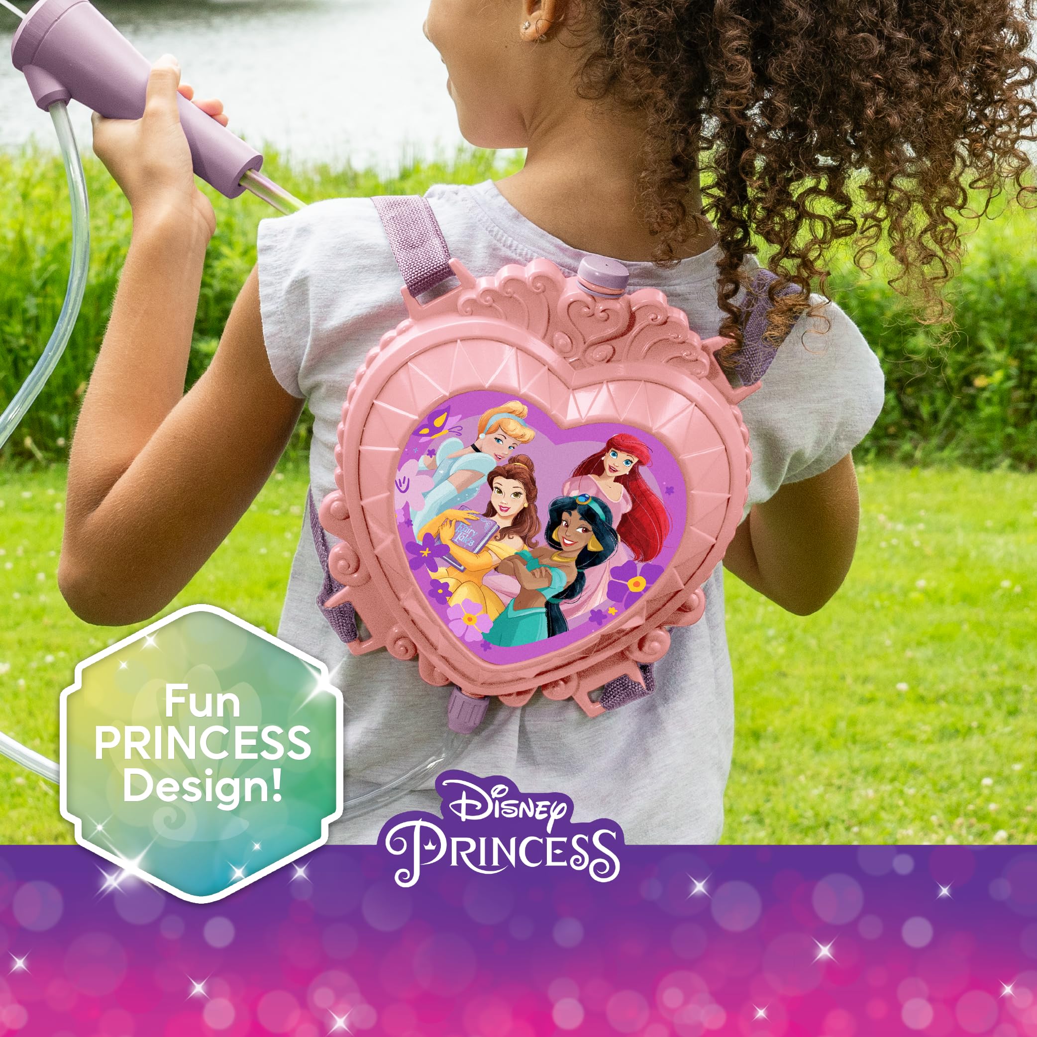 Foto 5 pulgar | Mochila De Agua Water Blaster Disney Princess Para Niños - Venta Internacional.