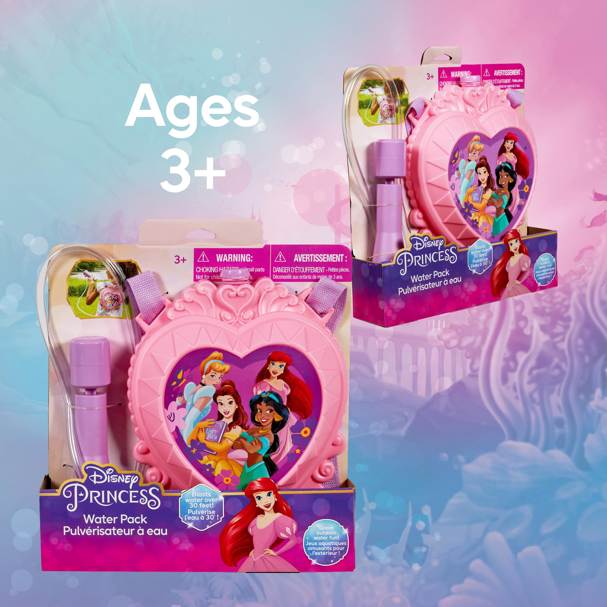 Foto 8 pulgar | Mochila De Agua Water Blaster Disney Princess Para Niños - Venta Internacional.