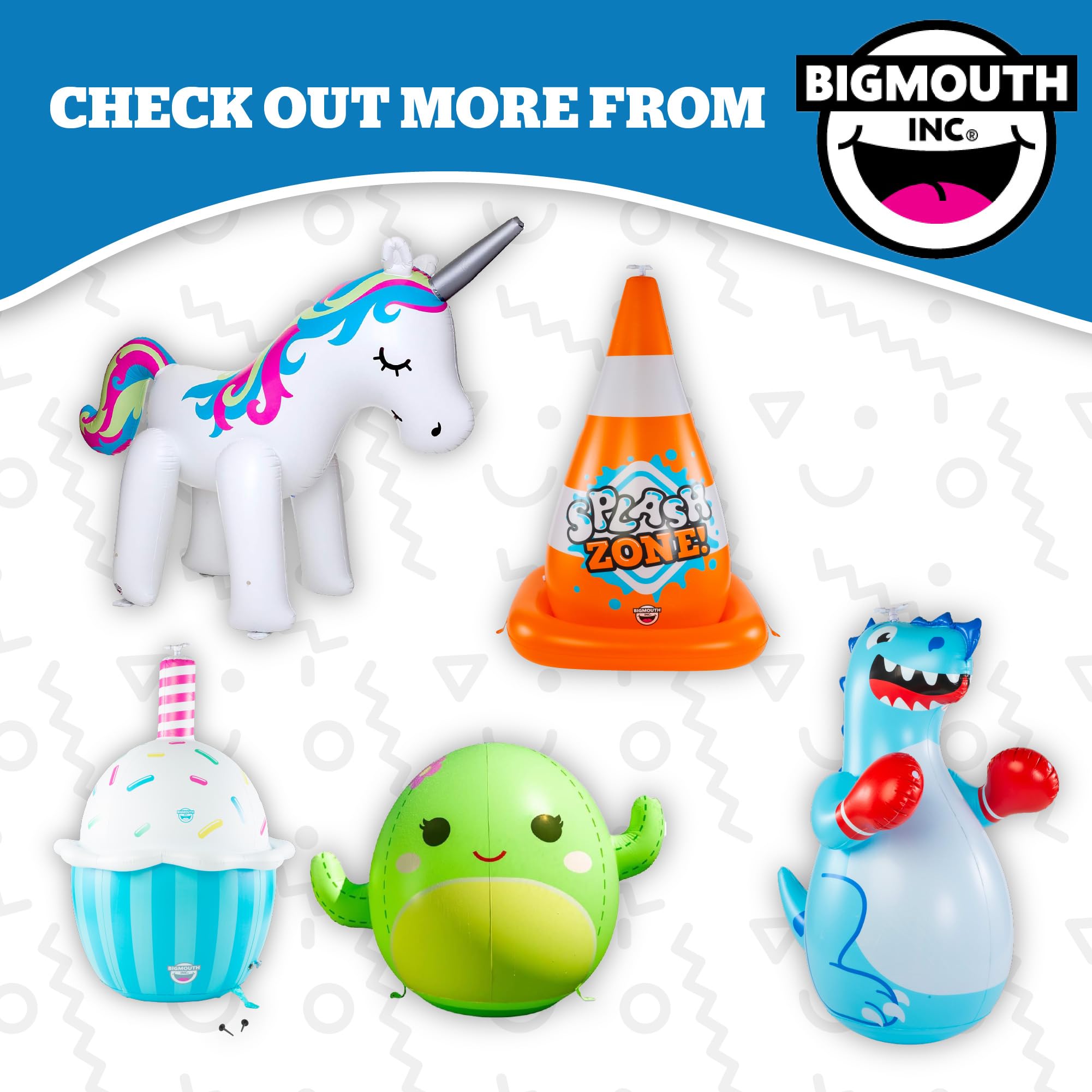 Foto 6 pulgar | Aspersor Inflable Bigmouth Llama de 2,1 M de Altura para Niños - Venta Internacional