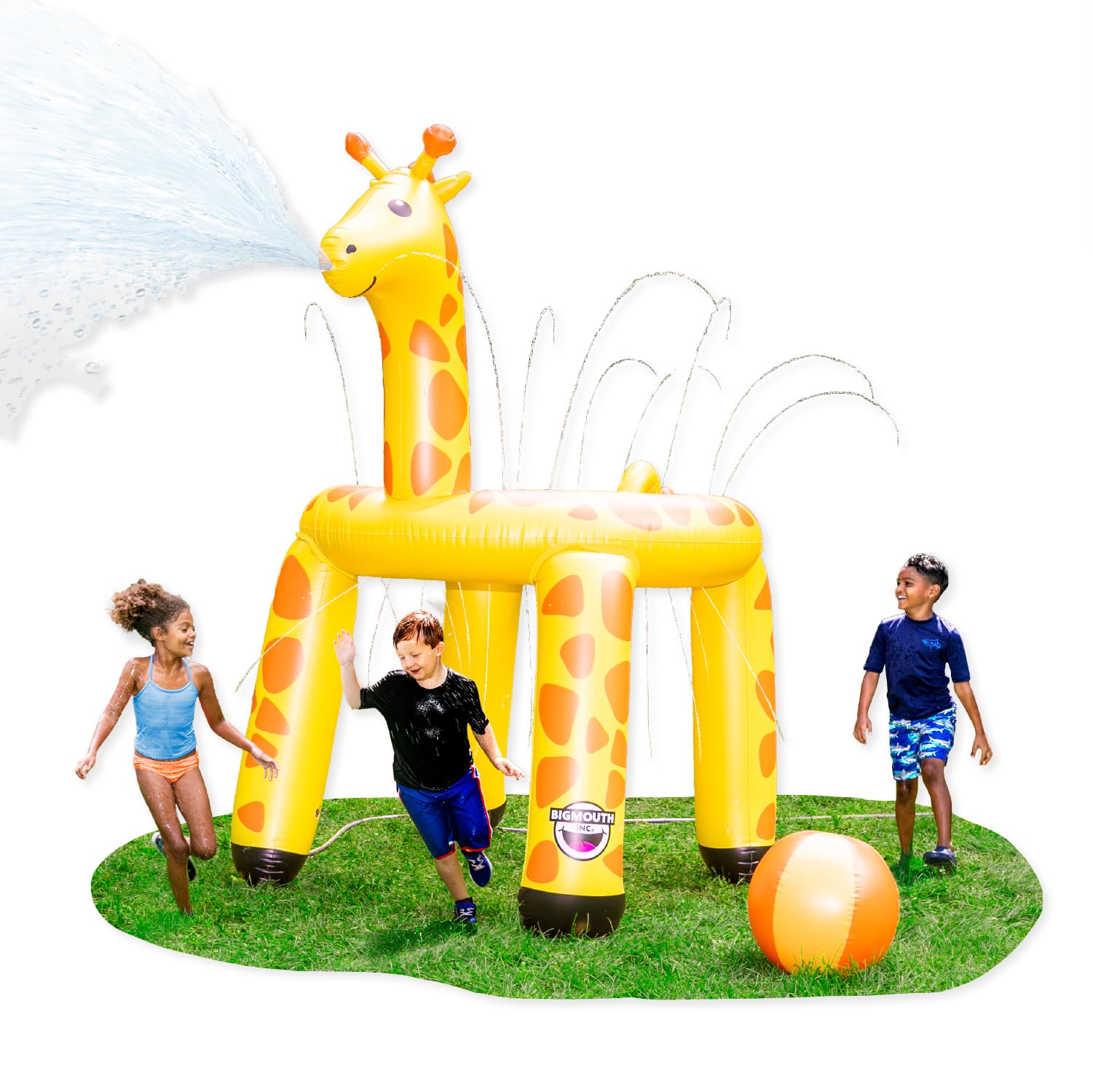 Aspersor Inflable de Jirafa Bigmouth 6 Pies de Altura - Venta Internacional