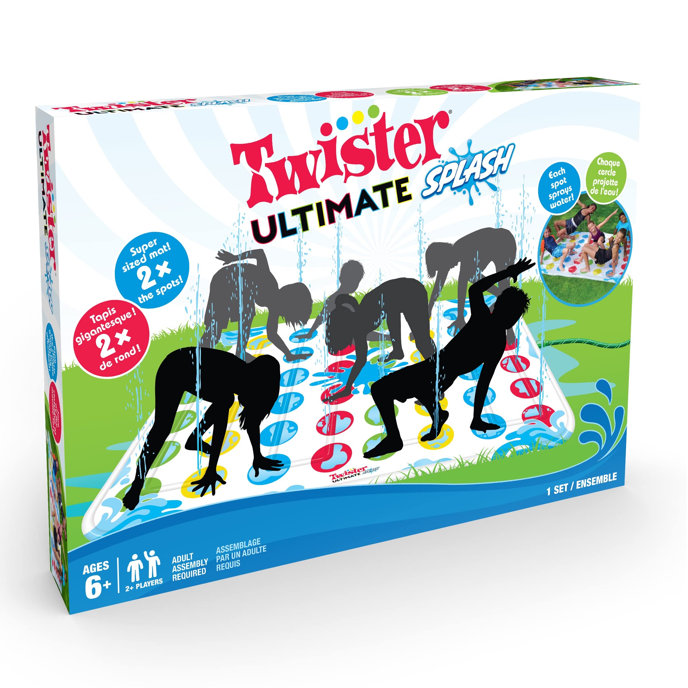 Foto 2 pulgar | Juego Inflable Water Twister Hasbro Twister Ultimate Splash - Venta Internacional.