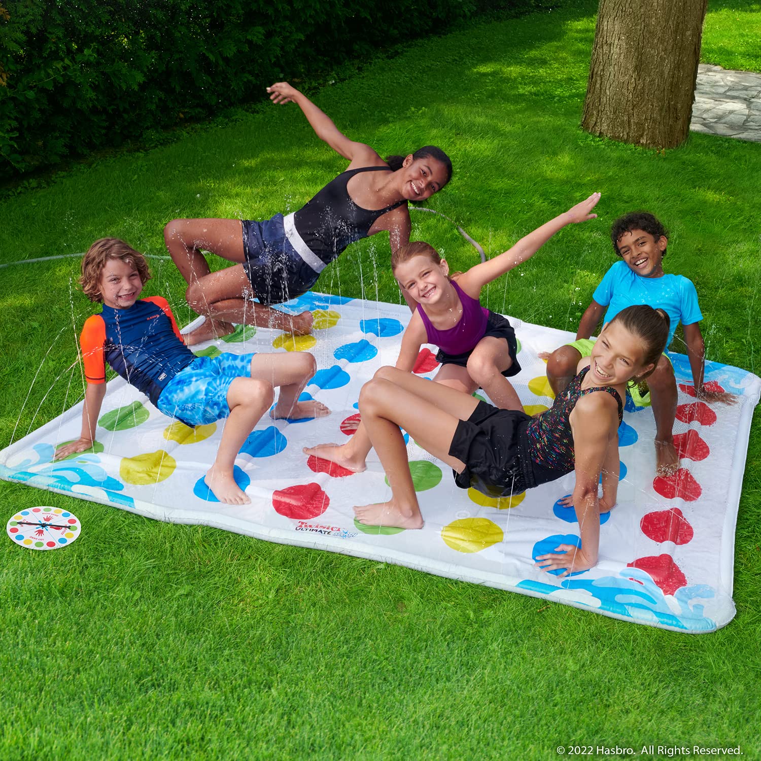 Foto 3 pulgar | Juego Inflable Water Twister Hasbro Twister Ultimate Splash - Venta Internacional.