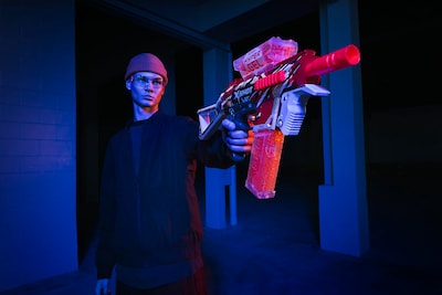 Foto 6 | Gel Blaster Xshot Hyper Gel Trace Fire Blaster Con 10 000 Gelatinas - Venta Internacional.