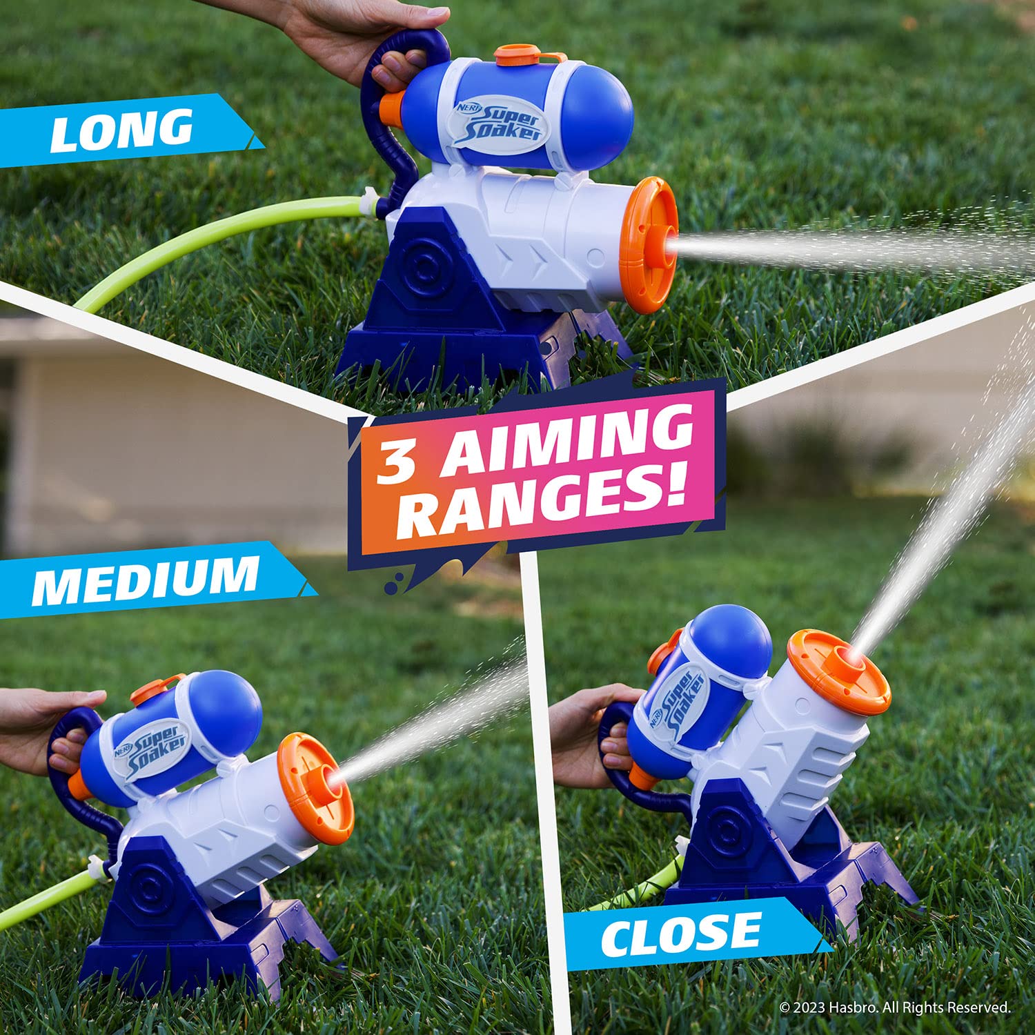 Foto 7 pulgar | Lanzador de Agua Nerf Super Soaker Grab 'n Go Stomp - Venta Internacional