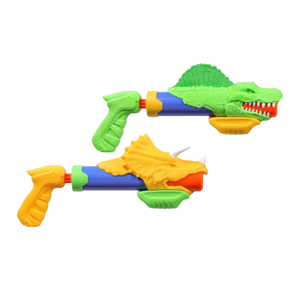 2 Lanzadores de Agua Dinosquad Dino Splashers Multicolor