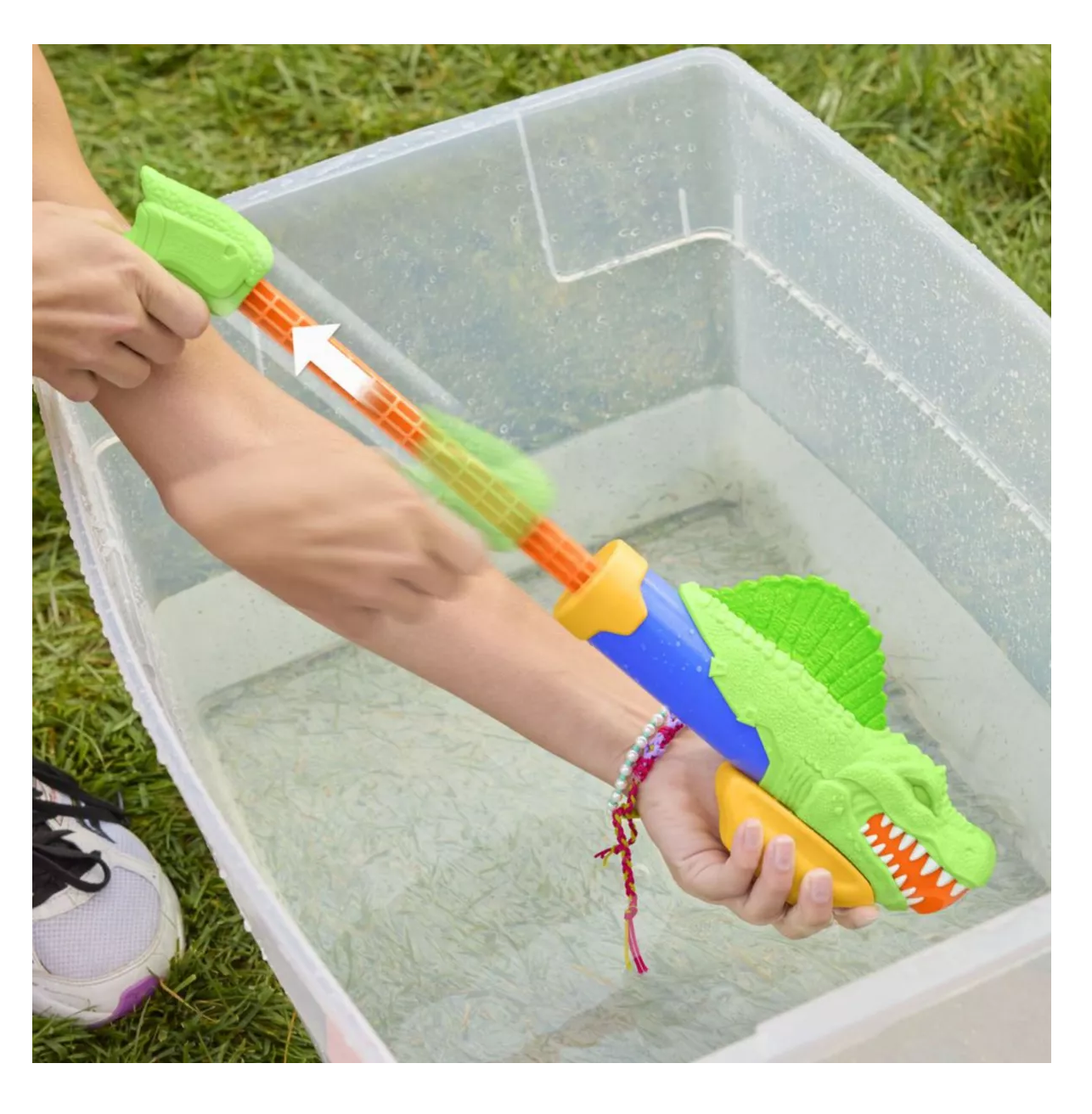 Foto 4 pulgar | 2 Lanzadores de Agua Dinosquad Dino Splashers Multicolor