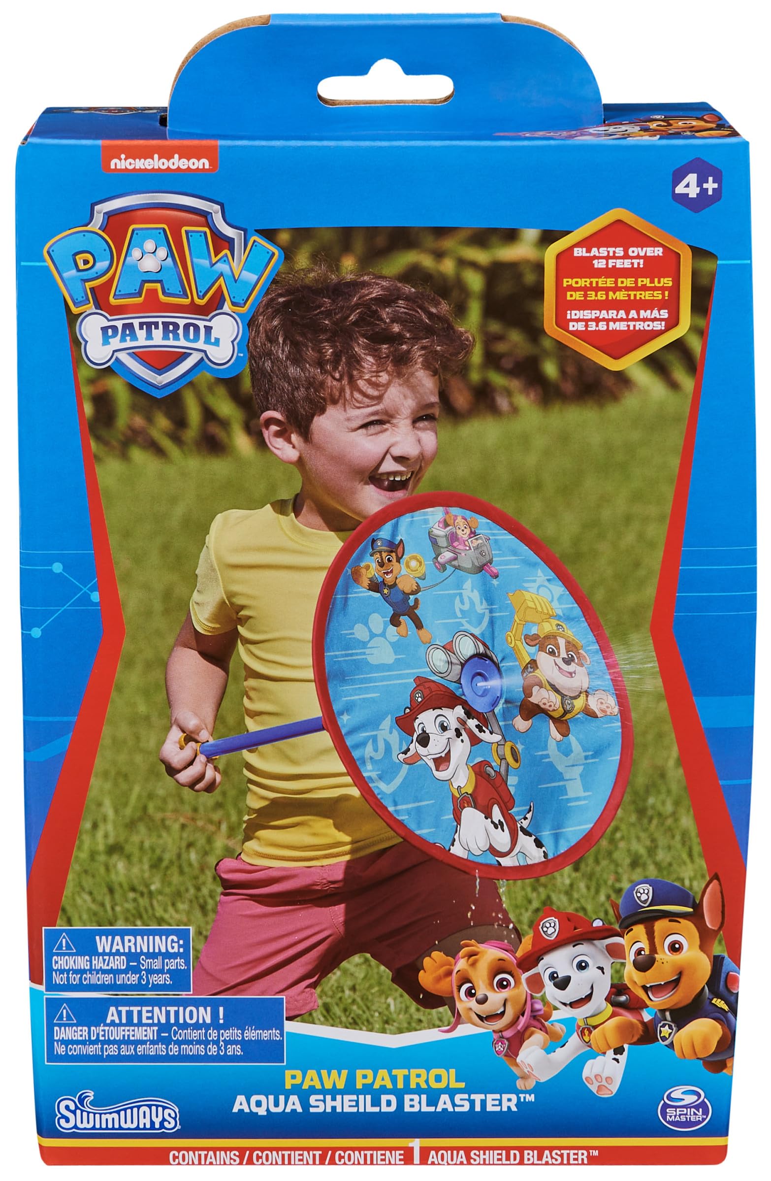 Foto 6 | Lanzador de Agua SwimWays Paw Patrol Aqua Shield Blaster - Venta Internacional
