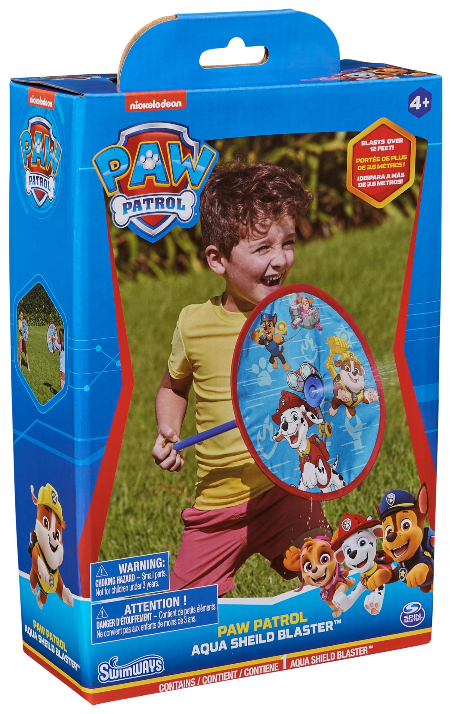 Foto 7 | Lanzador de Agua SwimWays Paw Patrol Aqua Shield Blaster - Venta Internacional