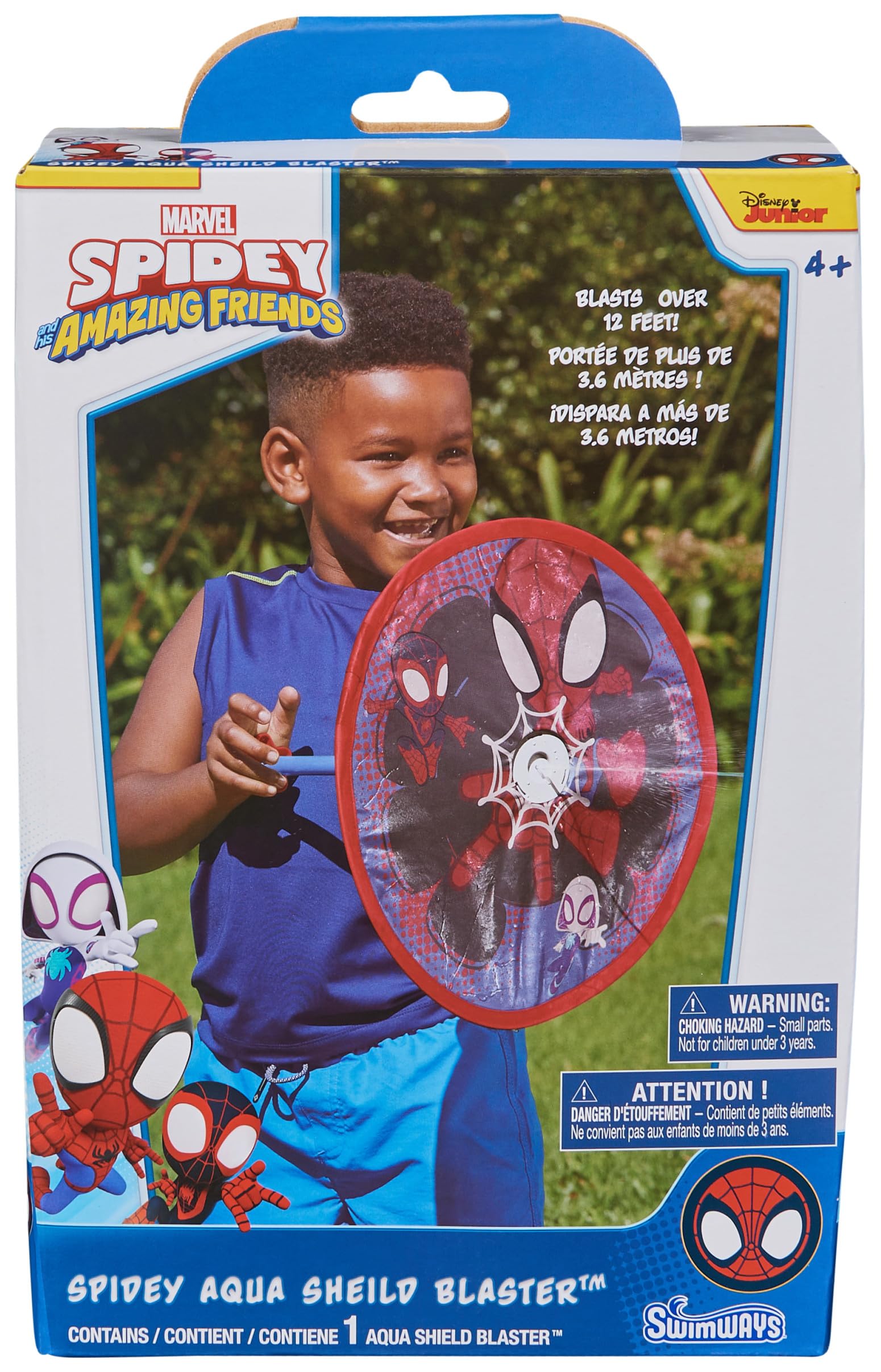 Foto 8 pulgar | Lanzador de Agua SwimWays Marvel Spidey Aqua Shield Blaster - Venta Internacional