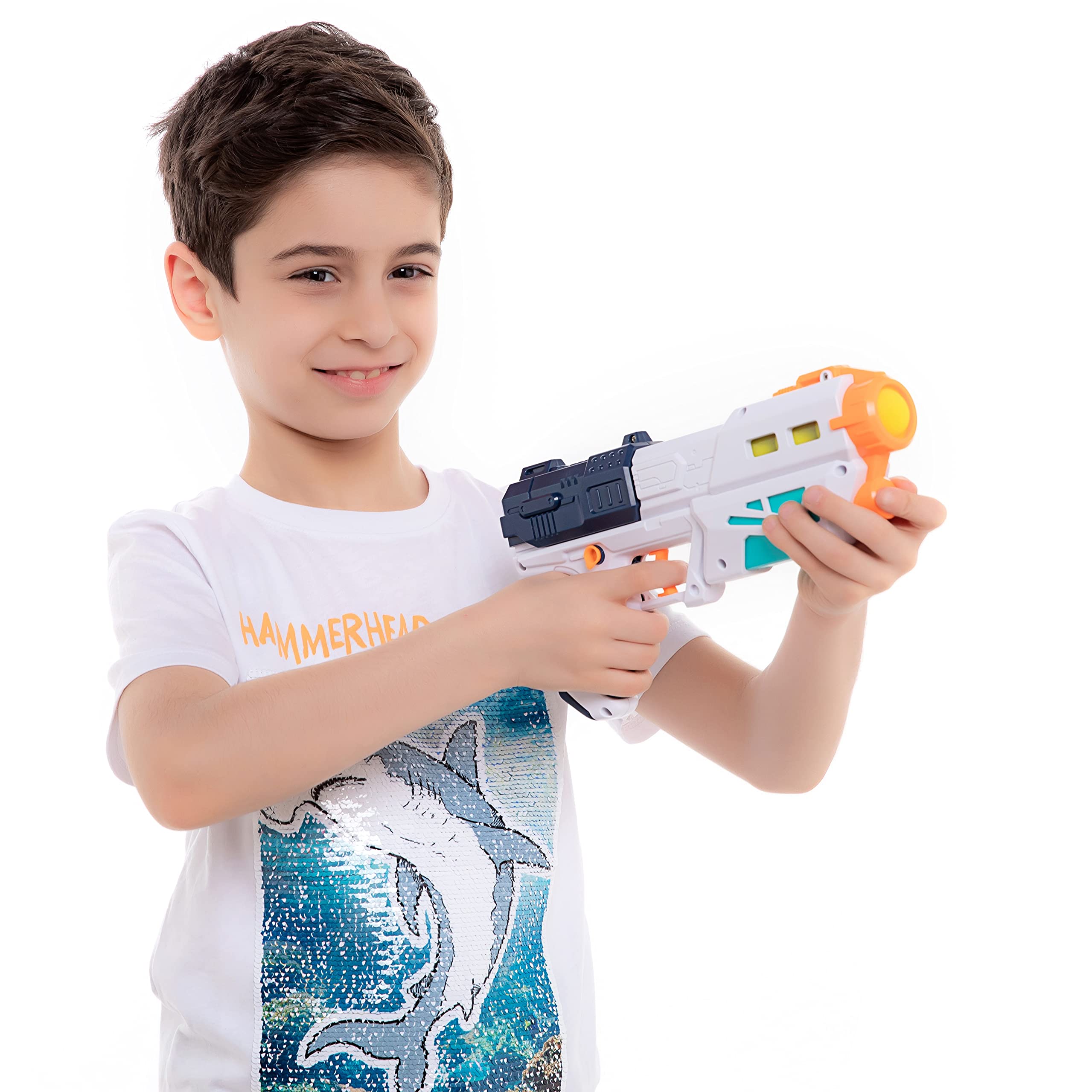 Foto 7 pulgar | Pistola De Agua, Pistola Bláster Y Bola De Espuma, Juguete Aéreo Joyin - Venta Internacional.