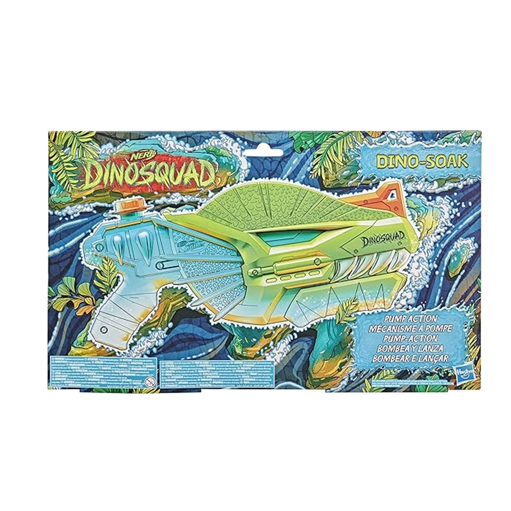 Foto 4 pulgar | Lanzador de Agua Nerf Super Soaker Dinosquad Dinosoak Hasbro F0496