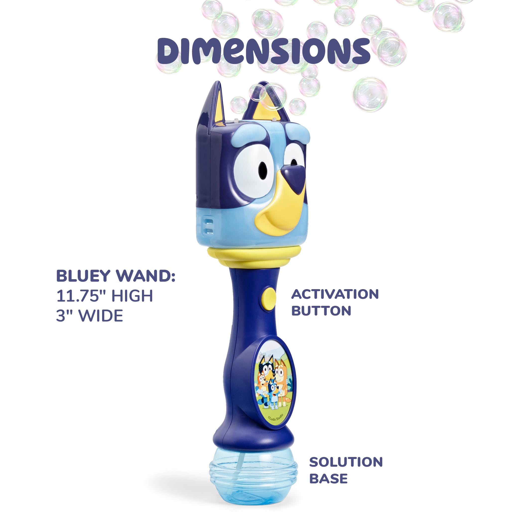 Foto 5 pulgar | Varita Musical Para Niños Pequeños Bluey Con Luz Y Sonido - Venta Internacional.