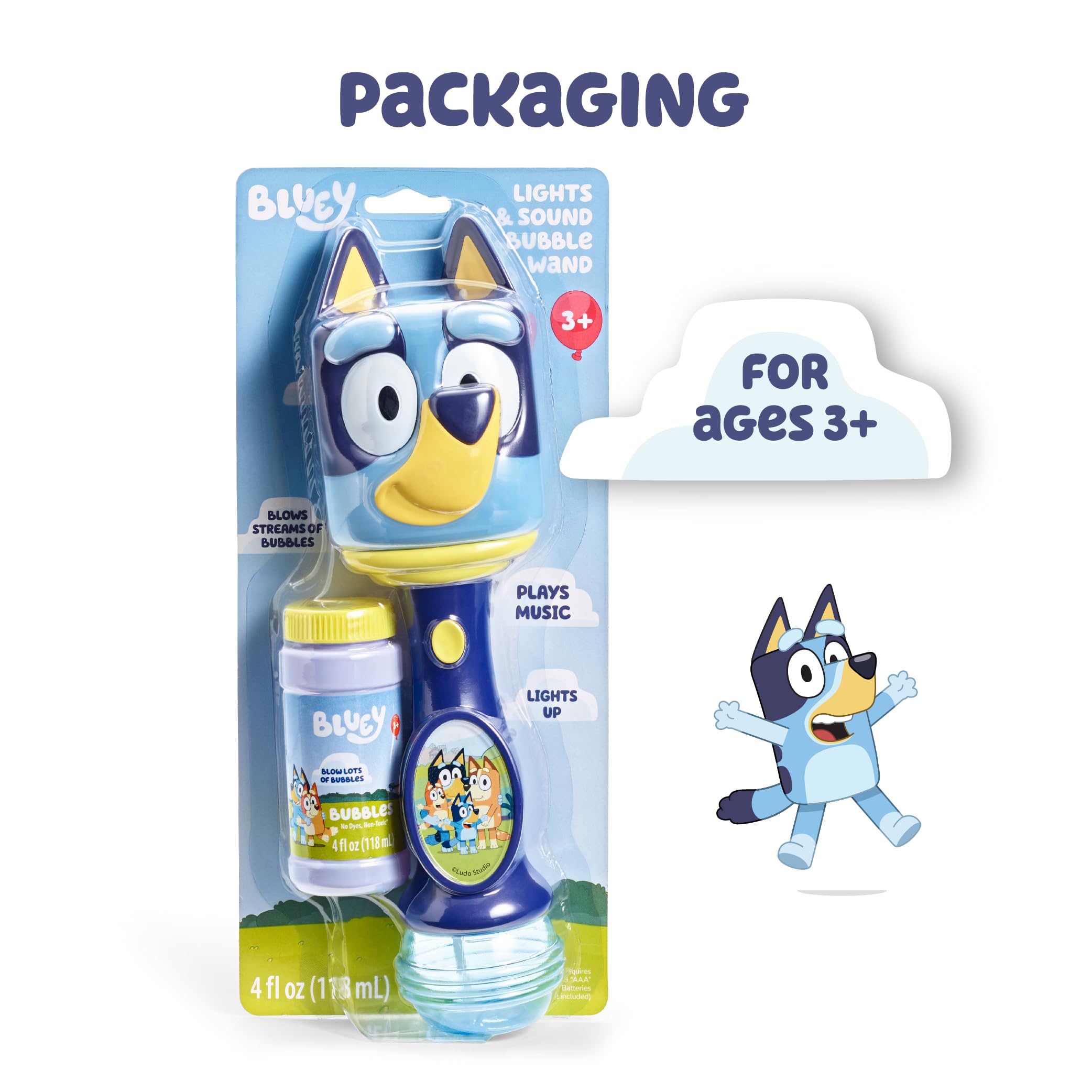 Foto 5 | Varita Musical Para Niños Pequeños Bluey Con Luz Y Sonido - Venta Internacional.