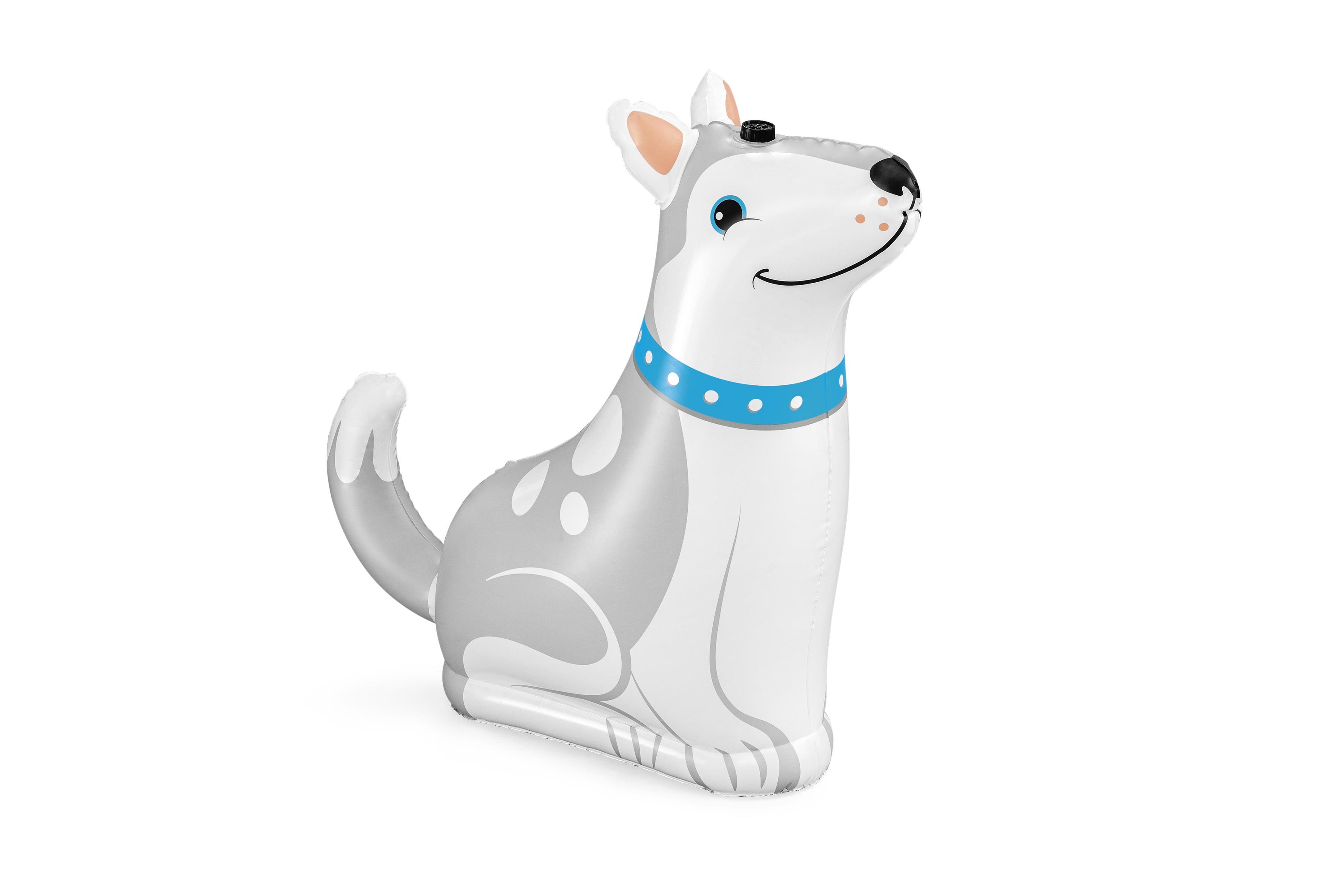 Foto 1 | Perro Huzky Inflable 1.12 x .44 x 1.00 cm Lanza Agua 2