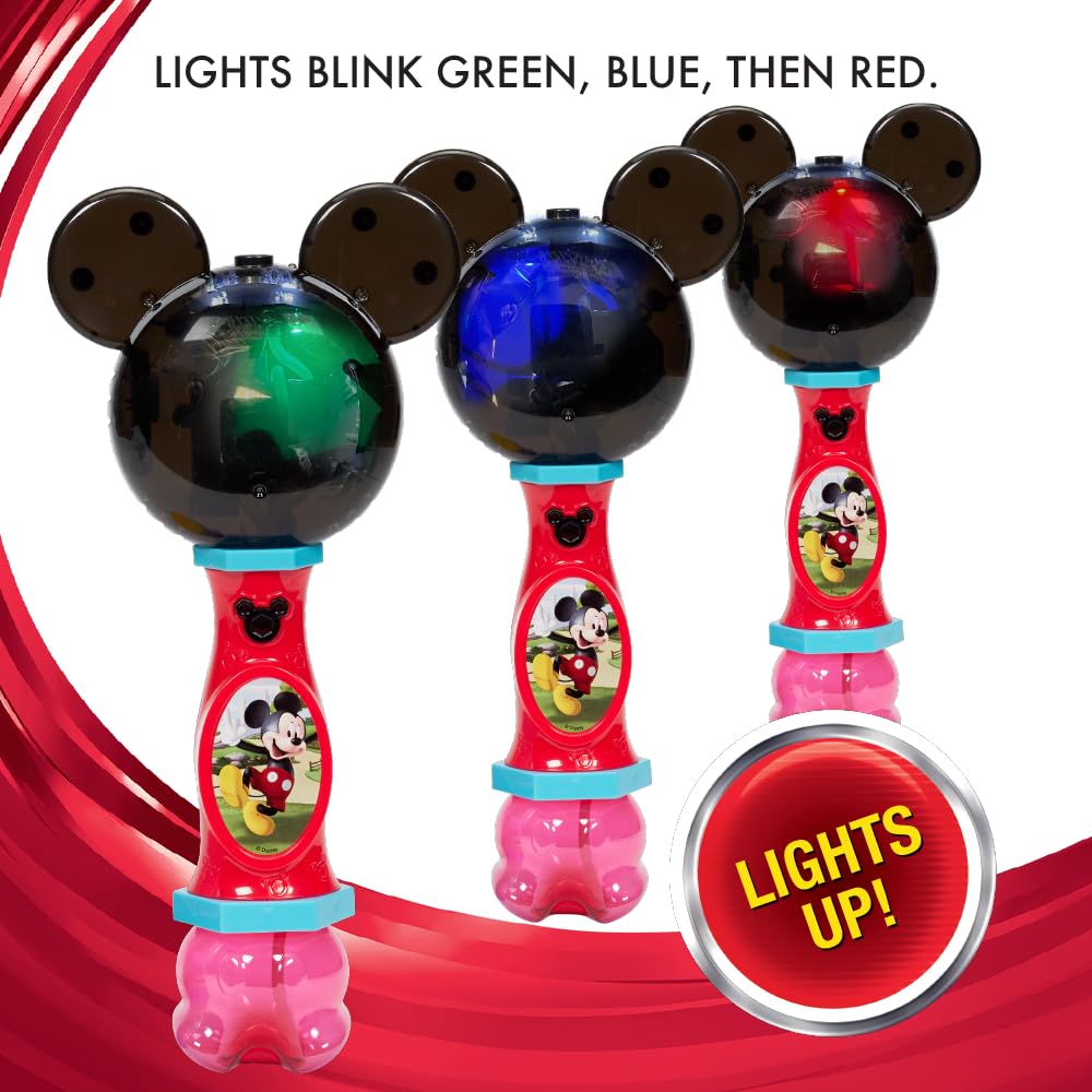 Foto 5 pulgar | Bubble Wand Little Kids Disney Mickey Mouse Con Luz Y Sonido - Venta Internacional.